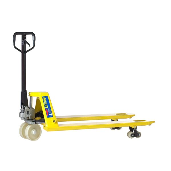 Patín hidráulico manual PSD-3000N 3000 kg Standard. Llantas tándem Nylamid. 27x48"