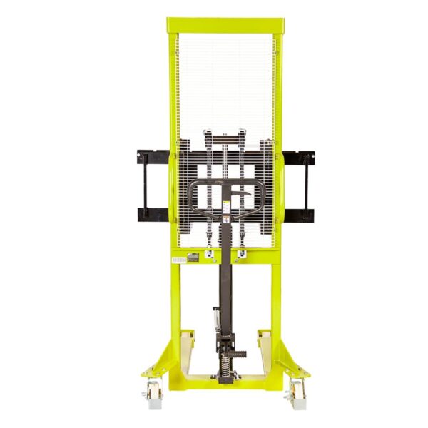 Apilador hidráulico manual HMS-1500N 1.6 m 1500 kg patas cerradas - Image 2