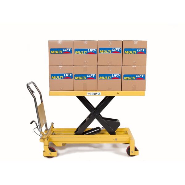 Mesa elevadora hidráulica LT-1500P 1500 kg con elevación de 101 cm - Image 3