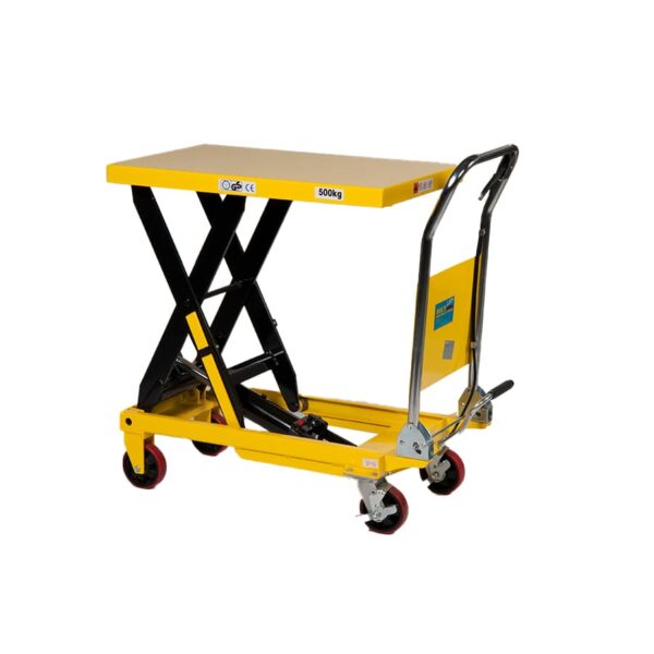 Mesa elevadora hidráulica LT-500P 500 kg con elevación de 90 cm