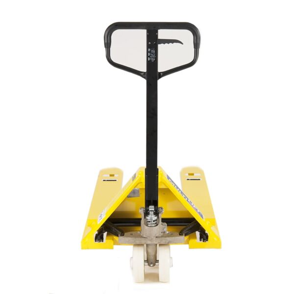 Patín hidráulico manual PSM-2500N 2500 kg con movimiento multidireccional (Puede avanzar lateralmente como cangrejo). Llantas multidireccionales Nylamid. 27x48" - Image 3