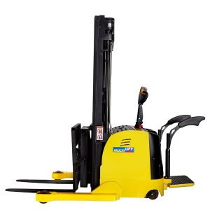 Apilador eléctrico WSER-1250P 4.5 m 1250 kg con reach y batería de ciclo profundo