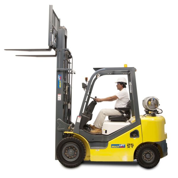 Montacargas dual (Gas LP / Gasolina) FG-25 XT 4.7 m 2500 kg . Rudomático. Desplazador lateral Cascade - Image 2