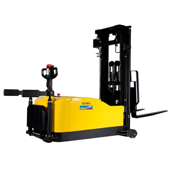 Apilador eléctrico SEC-1500P AC TRIPLEX (FREE LIFT) 4.5 m 1500 kg contrabalanceado - Image 2