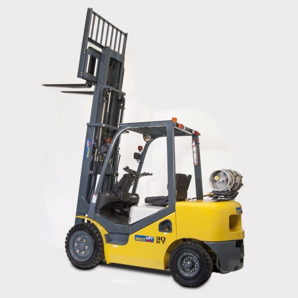 Montacargas dual (Gas LP / Gasolina) FG-30 XT 4.7 m 3000 kg . Rudomático. Desplazador lateral Cascade. Seminuevo - Image 4
