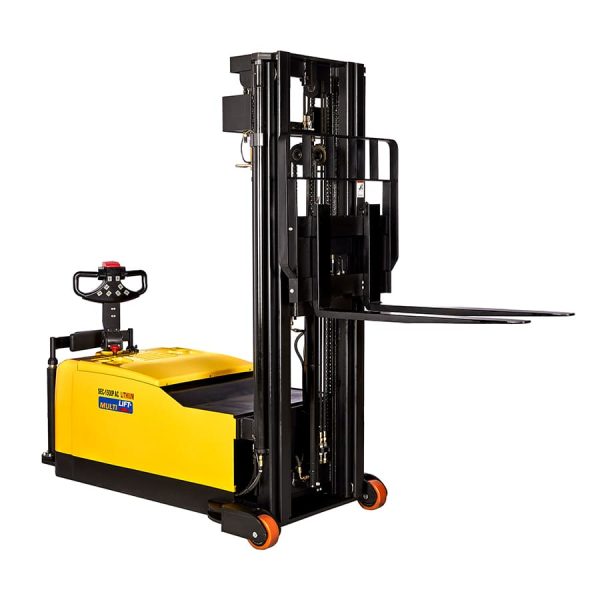 Apilador eléctrico SEC-1500P AC TRIPLEX (FREE LIFT) Lithium 4.5 m 1500 kg contrabalanceado con batería de litio - Image 2