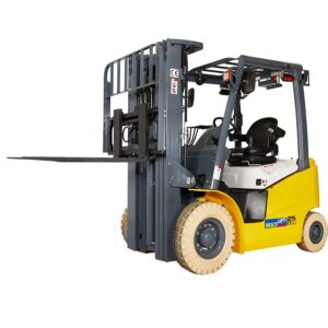 Montacargas eléctrico FB-25 IT Li 6.0 m 2500 kg . Batería de litio. Rudomático. No manchante. Cuarta válvula y desplazador lateral