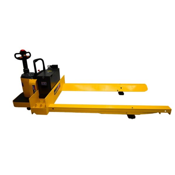 Patín eléctrico industrial EPRR-3500P AC 3500 kg para manejo de rollos. Batería industrial de ciclo profundo. Hombre a bordo. - Image 3