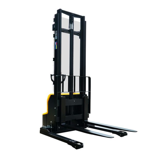 Apilador eléctrico WLSE-1200P G2 Lithium 3.6 m 1200 kg batería de litio. Patas anchas ajustables. - Image 3
