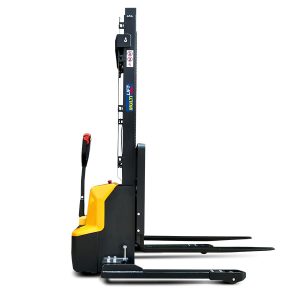 Apilador eléctrico WLSE-1200P G2 Lithium 3.6 m 1200 kg batería de litio. Patas anchas ajustables.
