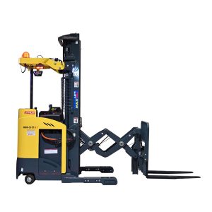 Montacargas eléctrico FBDR-15-ZT Li 8.6 M 1500 kg . Batería de litio. Doble Reach. Desplazador lateral