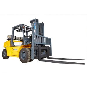 Montacargas dual (Gas LP / Gasolina) FG-70 KT 4.35 m 7000 kg . Rudomático. Cuarta válvula y desplazador lateral
