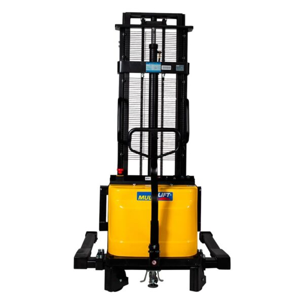 Apilador semi eléctrico HSEW-1000N G2 3 m 1000 kg patas anchas ajustables