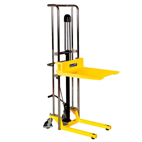 Apilador hidráulico manual LMS-400 1.5 m 400 kg - Image 2