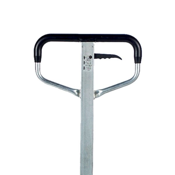 Patín hidráulico manual PGD-3000N 3000 kg Galvanizado. Llantas tándem Nylamid. 27x48" - Image 4
