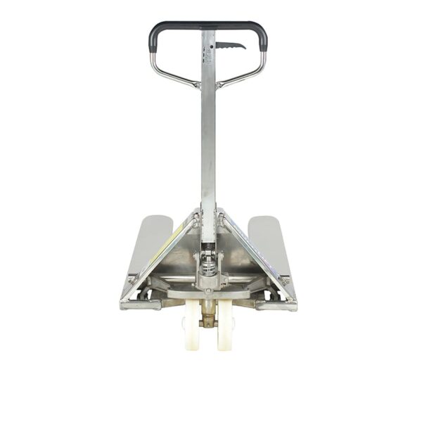 Patín hidráulico manual PID-2000N 2000 kg Acero Inoxidable Grado 304. Llantas tándem Nylamid. 27x48" - Image 2