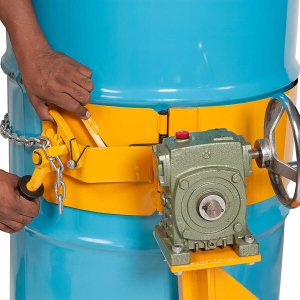 Manipulador de tambores mecánico DH-300R 300 kg con rotador. - Image 2