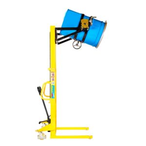 Apilador hidráulico manual DSR-350N 350 kg con rotador para tambos