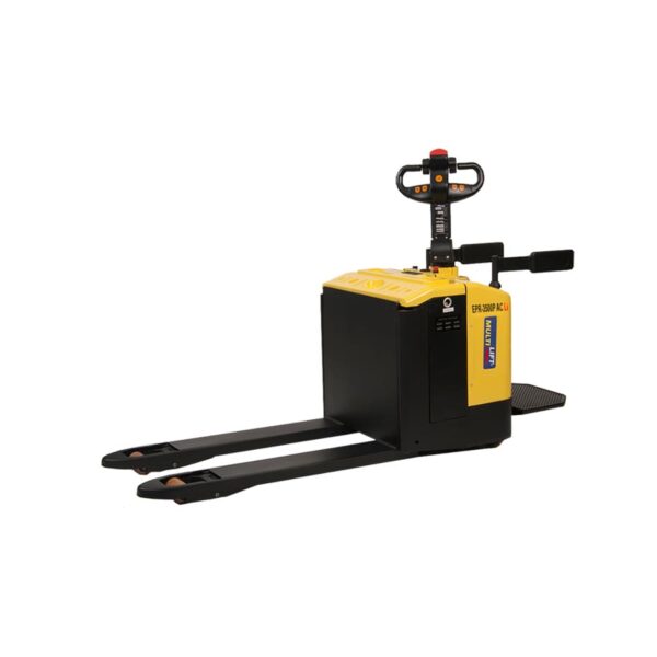 Patín eléctrico industrial EPR-3500P AC Lithium 3500 kg con batería de litio. Heavy duty. Hombre a bordo. Llantas poliuretano. 27X48" - Image 2