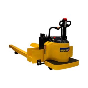 Patín eléctrico industrial EPRR-3500P AC  3500 kg .Manejo de rollos, con batería de ciclo profundo. Llantas sencillas de poliuretano 52x78"