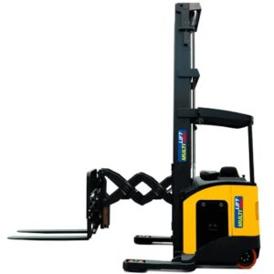 Montacargas Eléctrico FBDR-15 CT Li 11.5 M 1500 kg . Batería de litio. Doble Reach. Desplazador lateral