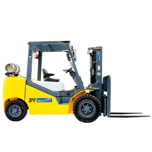 Montacargas dual (Gas LP / Gasolina) FG-50 KT 3.92 5000 kg . Rudomático. Desplazador lateral Cascade