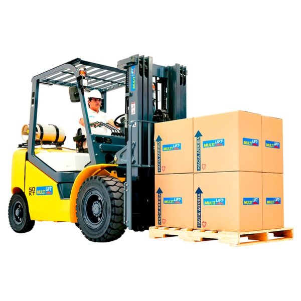 Montacargas dual (Gas LP / Gasolina) FG-50 KT 3.92 5000 kg . Rudomático. Desplazador lateral Cascade - Image 2